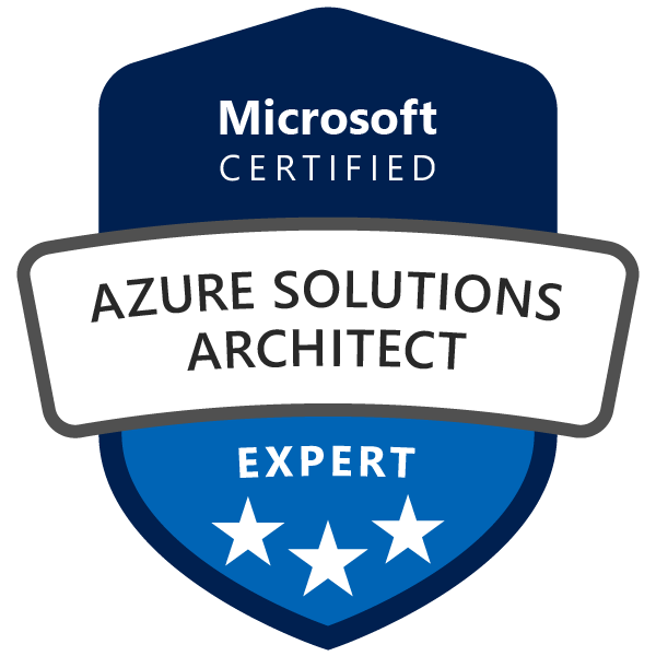 Azure Solutions Architect badge